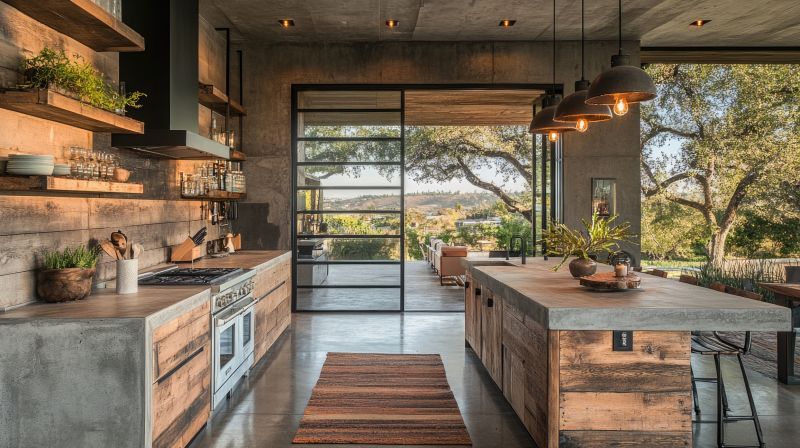 Cement Countertop Installation in Marin County, CA