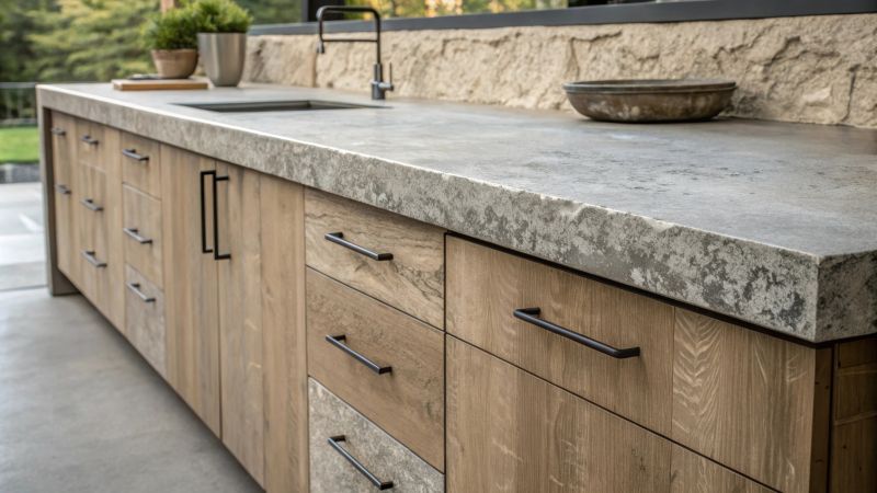 Concrete Countertop Pouring in Napa, CA