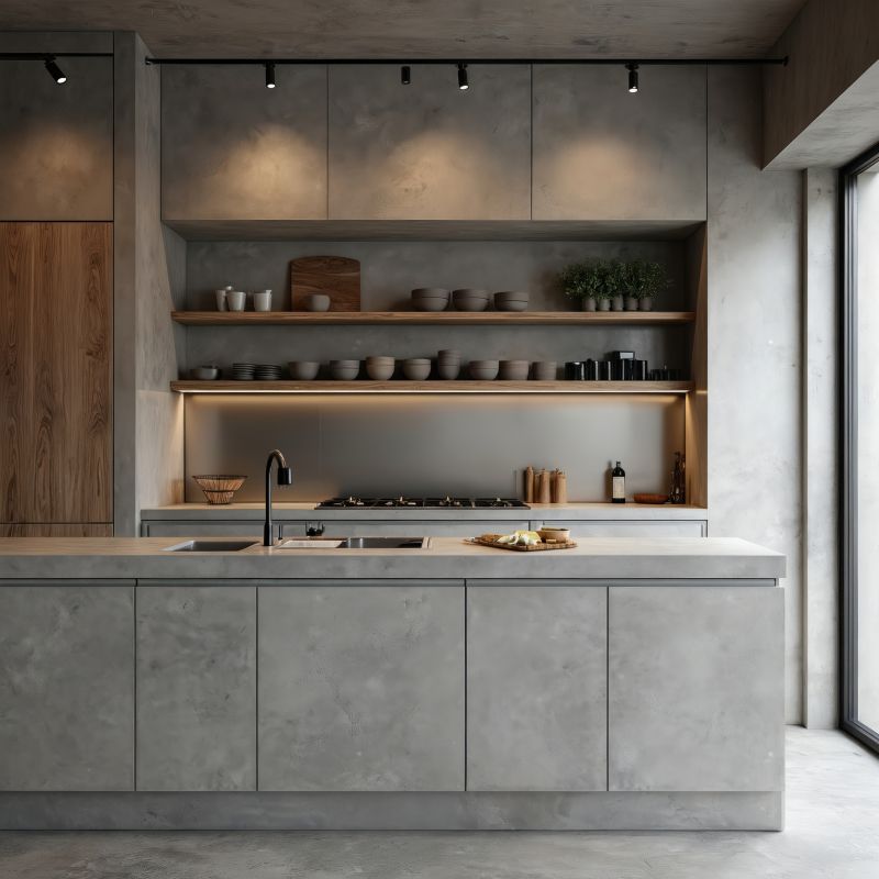 Concrete Countertop Pouring in Marin County, CA