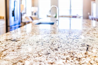 Poured Countertop Installation